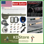 Complete Extreme Fly Fishing Kit With Protective Case: Perfect For Trout. Fixed Price $147.99.