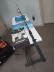 Baitcasting Fishing Rod Zebco Rhino 6' Med 6-14LB And Reel Evercast. Fixed Price $52.00.