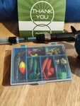 Plussino Telescopic Fishing Rod Reel Combo Lures, Tackle & Box Zipper Case. Fixed Price $24.00.