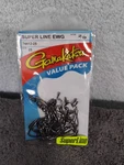 Gamakatsu 2/0 Ewg Senko Hook 74412-25 Strong Value Pack. Fixed Price $13.99.