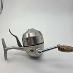 Pflueger 1810 Underspin Reel Silver Metal Anti-reverse Bait-clicker 3.8:1 75YDS. Fixed Price $15.00.