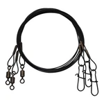 Eagle Claw Fishing Steel Leader 45 Lb Black 3 Units. Fixed Price $10.84.
