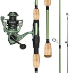 Sougayilang Fishing Rod Reel Combo Graphite 2PC Blank Casting Spinning Pole. Fixed Price $84.92.