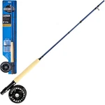 Shakespeare Fly Fishing Rod-reel-line Combo Cedar Canyon Carbon 8FT 5/6WT 4PC. Fixed Price $93.59.