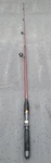 Zebco 6'6" Spinning Rod Medium Action, 2 Piece, 5 Guides, Split Grip, Vg Cond. Fixed Price $19.99.