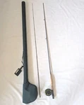 Cabela's Genesis 2-PIECE 8'6" 5WT Fly Fishing Rod And 5/6 Reel With Hard Case. Fixed Price $120.99.