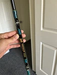 Eat My Tackle 150-180 Lbs Saltwater Fishing Rod With All Roller Guides. Fixed Price $200.00.