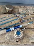 Johnny Walker Sportfisher SPR635 Fly Fishing Rod Pole W/ Martin Reel + Spool. Fixed Price $65.00.