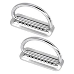 2PACK Weight Belt Keeper, 5CM/2'' Stainless Steel Serrated Scuba Diving Weigh.... Fixed Price $23.00.