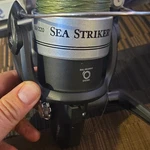 Sea Striker ST60 Spinning Reel Ball Bearing Silver Black 10/370 14/280 16/220. Fixed Price $25.00.