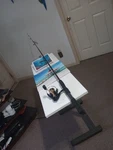 Spinning Fishing Rod Zebco Aventure 6'6" Med 6-15LB And Reel 13 Code Clx. Fixed Price $52.00.
