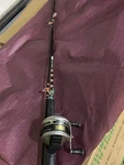 Vintage Zebco 33 Reel & 4038 5 6 Fishing Rod Set. Fixed Price $95.00.