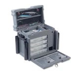Skb Medium Tackle Box, 4 Storage Boxes With Dividers And Padlockable Latch, Gray. Fixed Price $524.99.