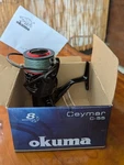 Okuma Ceymar 55 Saltwater Lightweight Graphite Spinning Reel 8 Bb. Fixed Price $130.00.