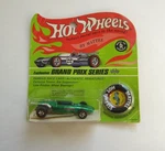 Hot Wheels Redlines Indy Eagle Green Blisterpack Carded. Fixed Price $325.41.