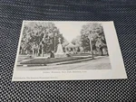 Soldiers Monument, Davis Park Danielson,ct Statue Cannon Balls Postcard 2038. Fixed Price $14.39.