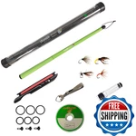 Eupheng Aventik Freshstart Tenkara Fly Fishing Rod COMBOGREEN2.1M/7FT. Fixed Price $60.50.
