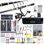 Goture Fishing Rod And Reel COMBOS1.8M-2.7M Telescopic Pole 91 Ball. Fixed Price $109.07.