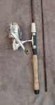Shakespeare Sigma 3035 Spinning Rod & Reel Combo, IM6 Graphite, Model WMSP662M. Fixed Price $20.00.