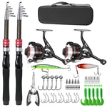 Ministoream Carbon Fiber Fishing Pole Combo Set -2PACK 2.1M/6.89FT Spinning. Fixed Price $68.72.