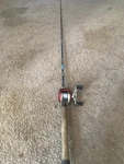 Vintage Renegade Bait Casting Rod & Reel Combo BC102 6' Med/heavy Action C601MH. Fixed Price $100.00.