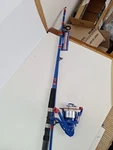 New Shakespeare Contender Big Water Spinning Combo Fishing Pole/reel. Fixed Price $59.99.