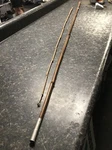 Pole #2. Lews Fishing Cane 10FT Originally But Has Different Top. Fixed Price $50.00.