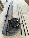 5WT Fly Fishing Combo Ross Reel/temple Fork Rod! New Tfo Full Tube Included!. Fixed Price $200.00.