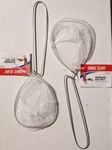 Eagle Claw Minnow Dip Net #10130-001 Set Of Two Size 12" Free S/h. Fixed Price $5.99.