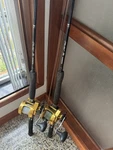 (2) Shimano Terez & Penn Torque Fishing Combos. Fixed Price $1150.00.