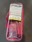 Lanaak Kids Starter Fishing Pole And Tackle Box - With Net, Travel Bag, Reel. Fixed Price $25.00.
