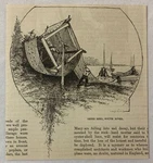 1886 Magazine Engraving Siene Reel, Fishing Net South River, Md. Fixed Price $7.25.