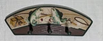 Vintage Fishing Poles 3 Hook Wall Plaque Home Interiors Man Cave Decor. Fixed Price $34.95.
