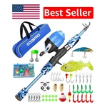 Pink Telescopic Kids Fishing Pole Combo Kit Perfect Starter Gear For Ages 3-15. Fixed Price $47.49.