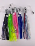 Saltwater Fishing Trolling Lures For Wahoo Mahi Tuna Billfish 8.5 Inch Jet Head. Fixed Price $15.99.