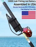 5000/9800/10000 Mah Daiwa/shimano Electric Reels Battery Assembled In Usa. Fixed Price $149.00.