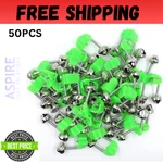 50 Pcs Plastic Fishing Bells Clips Rod Alarm With Dual Alert. Fixed Price $12.49.