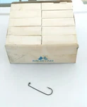 Mustad Lot Abdereen Jig Hooks- #37408 -1 Box 1000 Ct. 5/0 Black Tackle. Fixed Price $65.99.