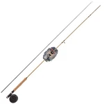 READY2FISH Fly Fishing Pc Rod And Reel Combo, With Tackle One Size, Multi. Fixed Price $89.41.