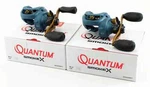 (lot Of 2) Quantum Smoke SMX101SPT 6.1:1 Gear Ratio Left Hand Baitcast Reels. Fixed Price $189.00.