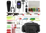 Mouhike 113PCS Fishing Tool Kit, Bag, Pliers Hook Remover,. Fixed Price $40.00.