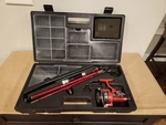 Sportfisher Stow-a-way 350ZR Vintage Spinning Reel Fishing Rod Red/black. Fixed Price $39.95.