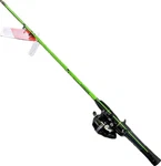 New Zebco 404 Spincast Reel Green 6' 6" Hot Rod 15 Lb Test Line. Fixed Price $29.95.