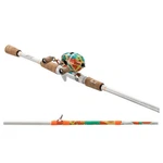 Profishiency 6FT Krazy Fiberglass Spincast Combo (6KRZYSCREC). Fixed Price $65.46.