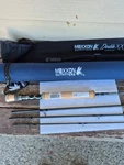 Maxxon Outfitters Double 9' Fly Rod 4PC With Case. Fixed Price $125.00.
