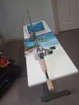 Baitcasting Fishing Rod Zebco 33 Gold 5' Ul 2-6LB And Reel Pinnacle. Fixed Price $45.00.