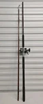 Bundle Vtg Abu Garcia Ambassadeur Seven Fishing Reel Sweden + 7.5FT Varmac Pole. Fixed Price $179.99.