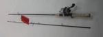 Zebco 2139257 33MCC562L Micro Cast Reel Ft 6" 2PC Rod Combo Cork Handle. Fixed Price $66.06.