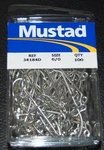 100 Mustad 34184DT-60 Size 6/0 Saltwater Degree Jig Hooks Fits Do Molds. Fixed Price $24.99.