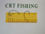 Matzuo 110-01 Black Chrome X-wide Gap 5/0 Worm Hook 25 Pack. Fixed Price $8.99.